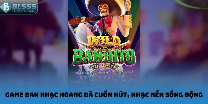 Game ban nhạc hoang dã cuốn hút, nhạc nền sống động