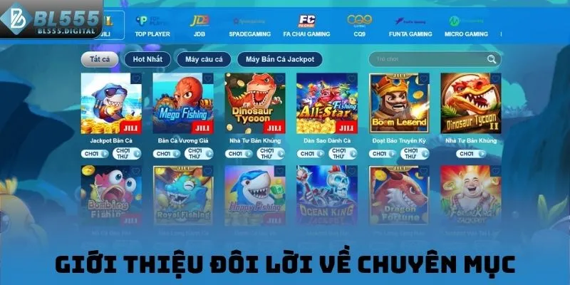 Giới thiệu đôi lời về chuyên mục